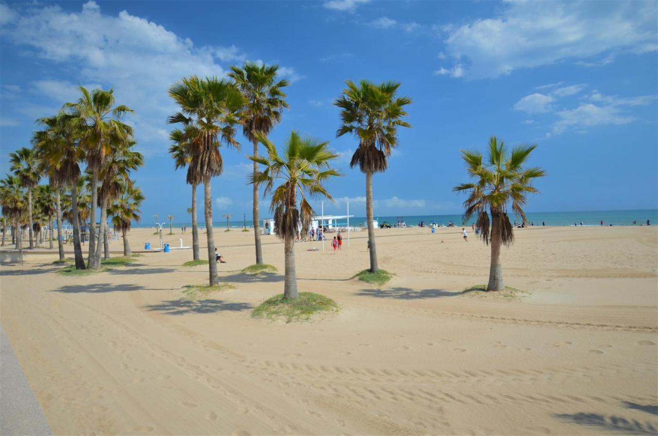 Apartamento Sabor Del Mar Solo Familias Playa de Gandia エクステリア 写真